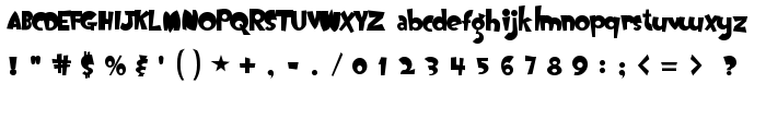 OogieBoogie font