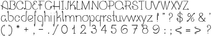 Opalo font