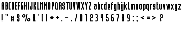 Opeln2001 Prosty font