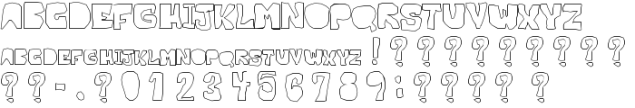 OPN Malatashito Naked font