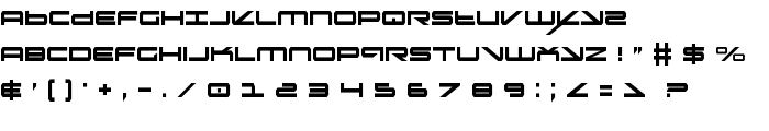 Oramac Condensed font