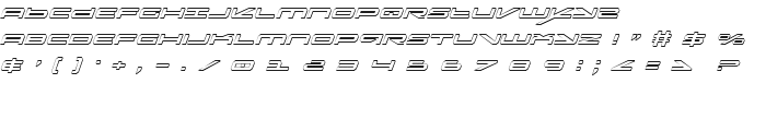 Oramac Shadow Italic font
