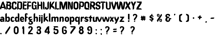 OregonDry-Plain Regular font