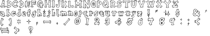 Oshare Honenuki font