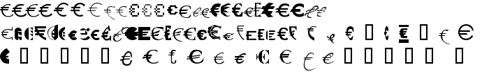 P22 Euros font