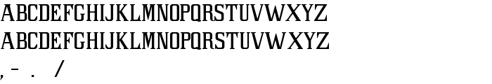 PAC LIBERTAS font