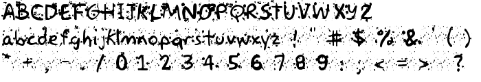 Paintball font