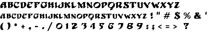 Hoffmann Regular font