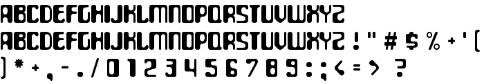 ParaAminobenzoic-Regular font