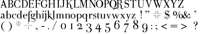 ParmaPetit-Normal font