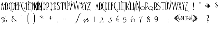 Parseltongue font