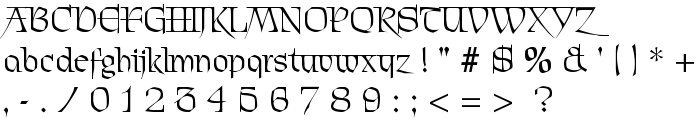 Patrick Regular font