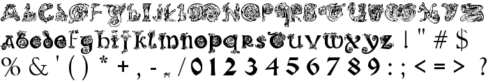 Pauls Illuminated Celtic Font font