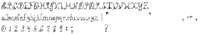 PC-GothicScroll font