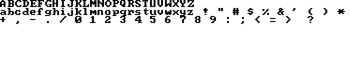 PC Senior Regular font