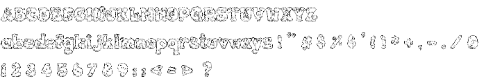 PC Snowballs font