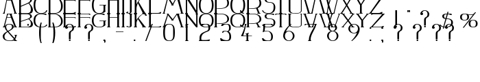 Peake-Squat font