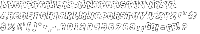 Pep Rally font