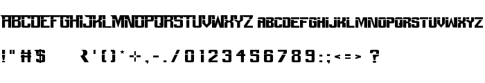 Perfect Dark Zero font