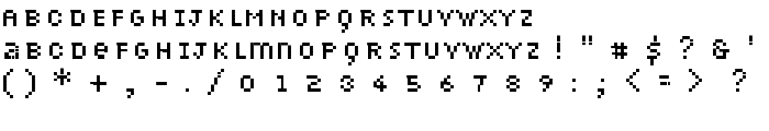 Petiote font