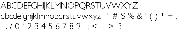 PetitaLight font