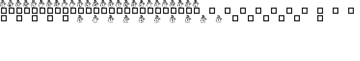 Pf snowman 3 font