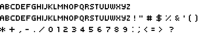 PF Tempesta Five Condensed font