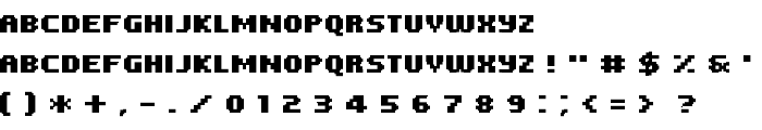 PF Tempesta Five Condensed Bold font