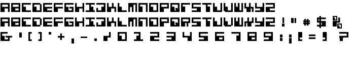 Phaser Bank Bold font