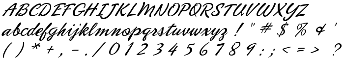 PhoenixScriptFLF font