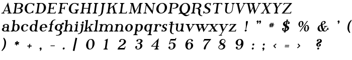 Phosphorus Bromide font