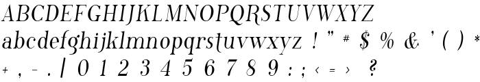 Phosphorus Chloride font