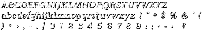 Phosphorus Hydride font