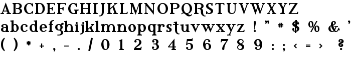 Phosphorus Triselenide font