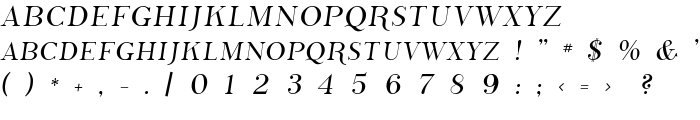 Phosphorus Sulphide font