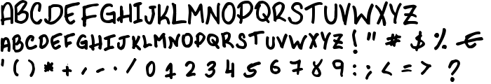 PHR Scrypt II font