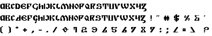 Piper Pie Bold Expanded font