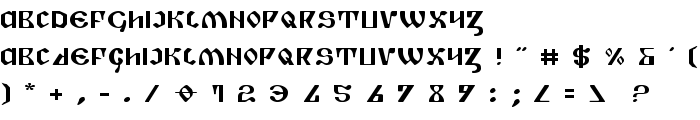 Piper Pie Expanded font