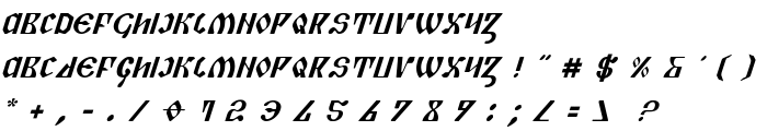 Piper Pie Italic font