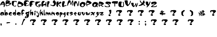 PiranhaSexual font