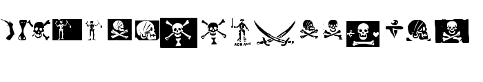 pirates pw font
