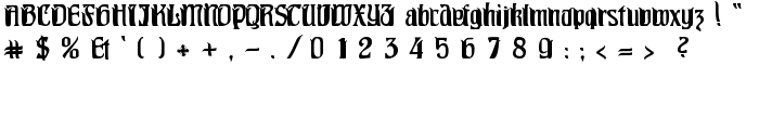 Pittoresk font
