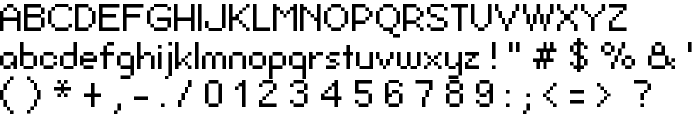 Pixel Berry 08/84 Ltd.Edition font