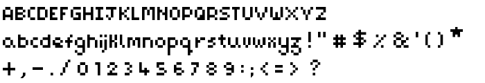 Pixel Maz Regular font