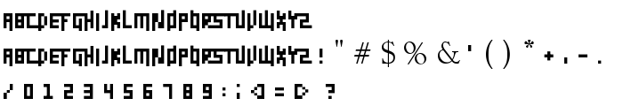 Pixel Siggy font