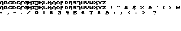 Pixel Technology font