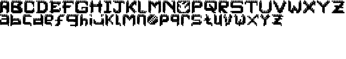 PixelFaceOnFire font