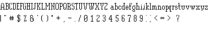 PixelPlay Regular font