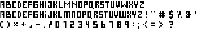 Pixies font