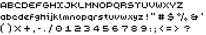 PixL font